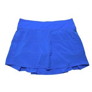 Lululemon Pace Rival Skirt (Tall) *4-way Stretch 15" Wild Bluebell Size 8 Tall